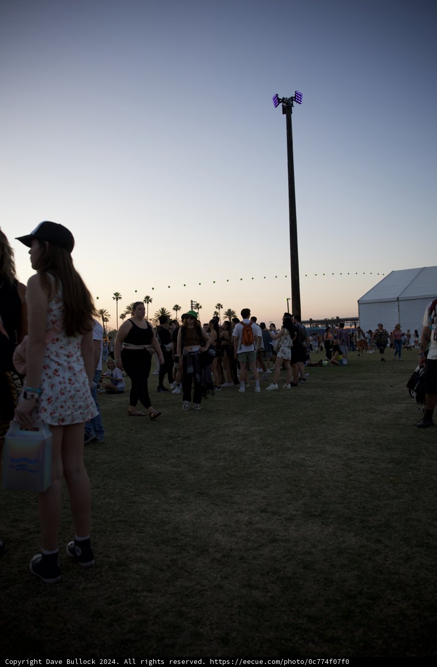 Sunset Silhouettes at Coachella 2024
