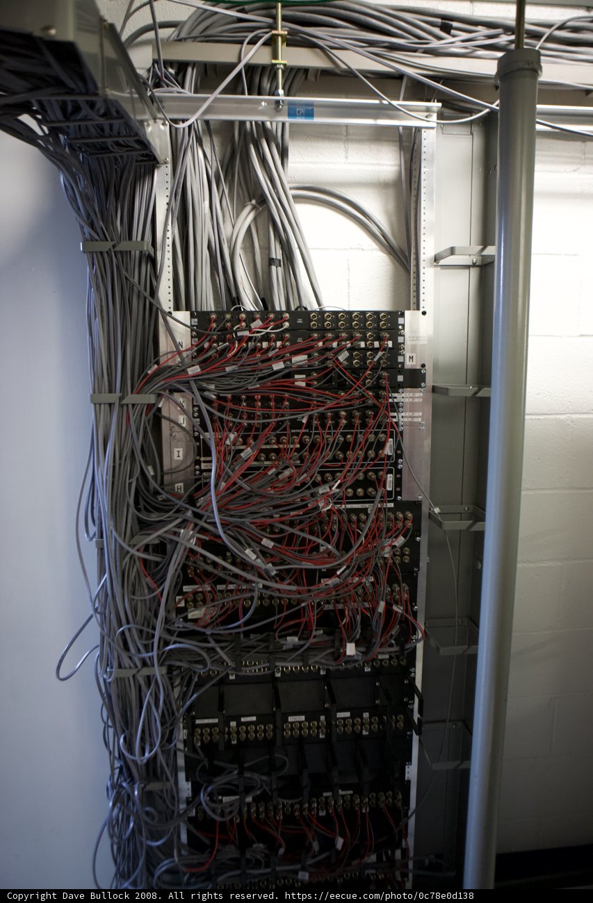 The Complex Wiring of One Wilshire's Electrical Panel