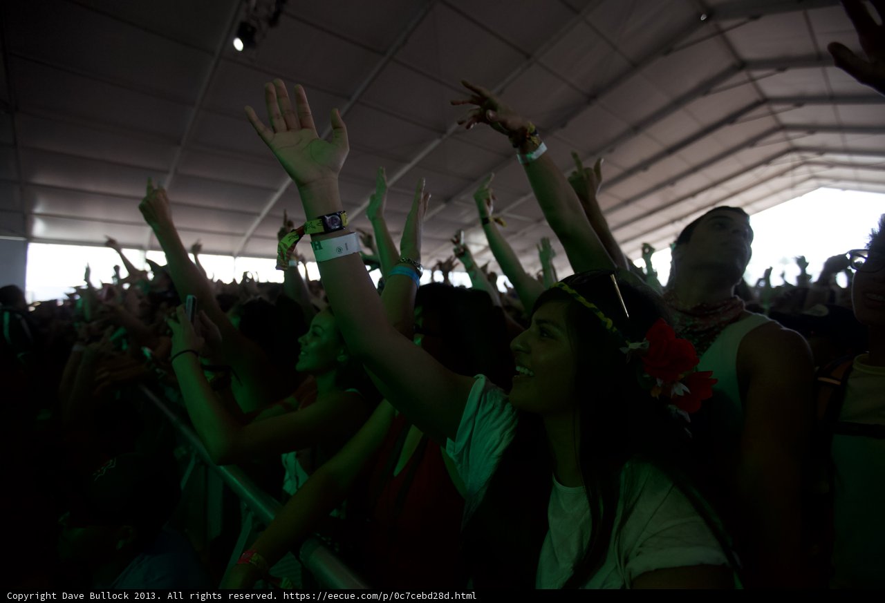 Crowd Goes Wild at Coachella Concert