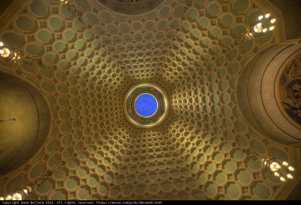 The Majestic Dome of Cathedral of the Holy Cross