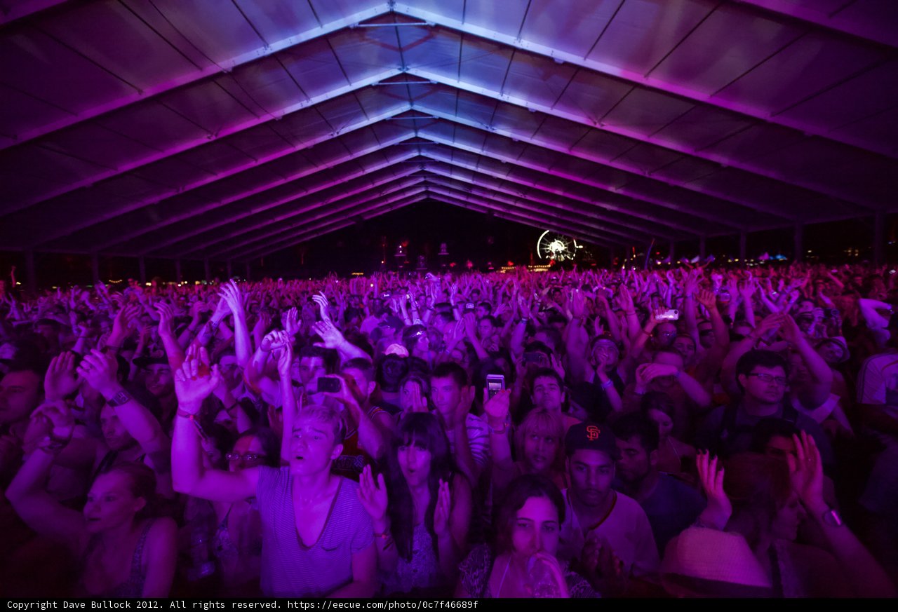 Coachella 2012 Crowd Goes wild