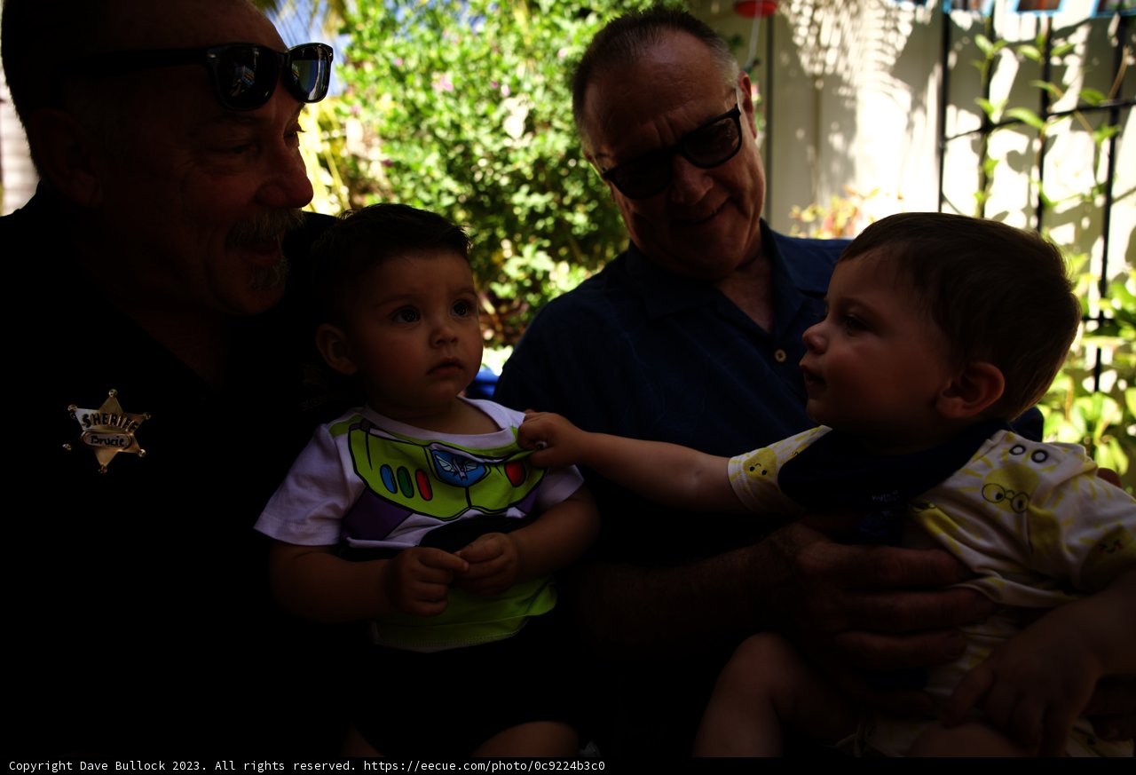 Precious Moments at Wesley's First Birthday Party
