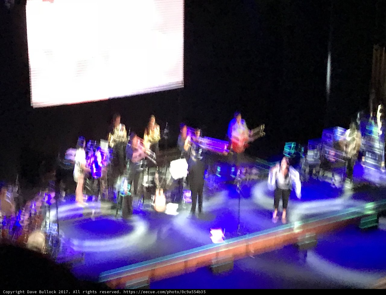 Blurry Band with Electric Energy