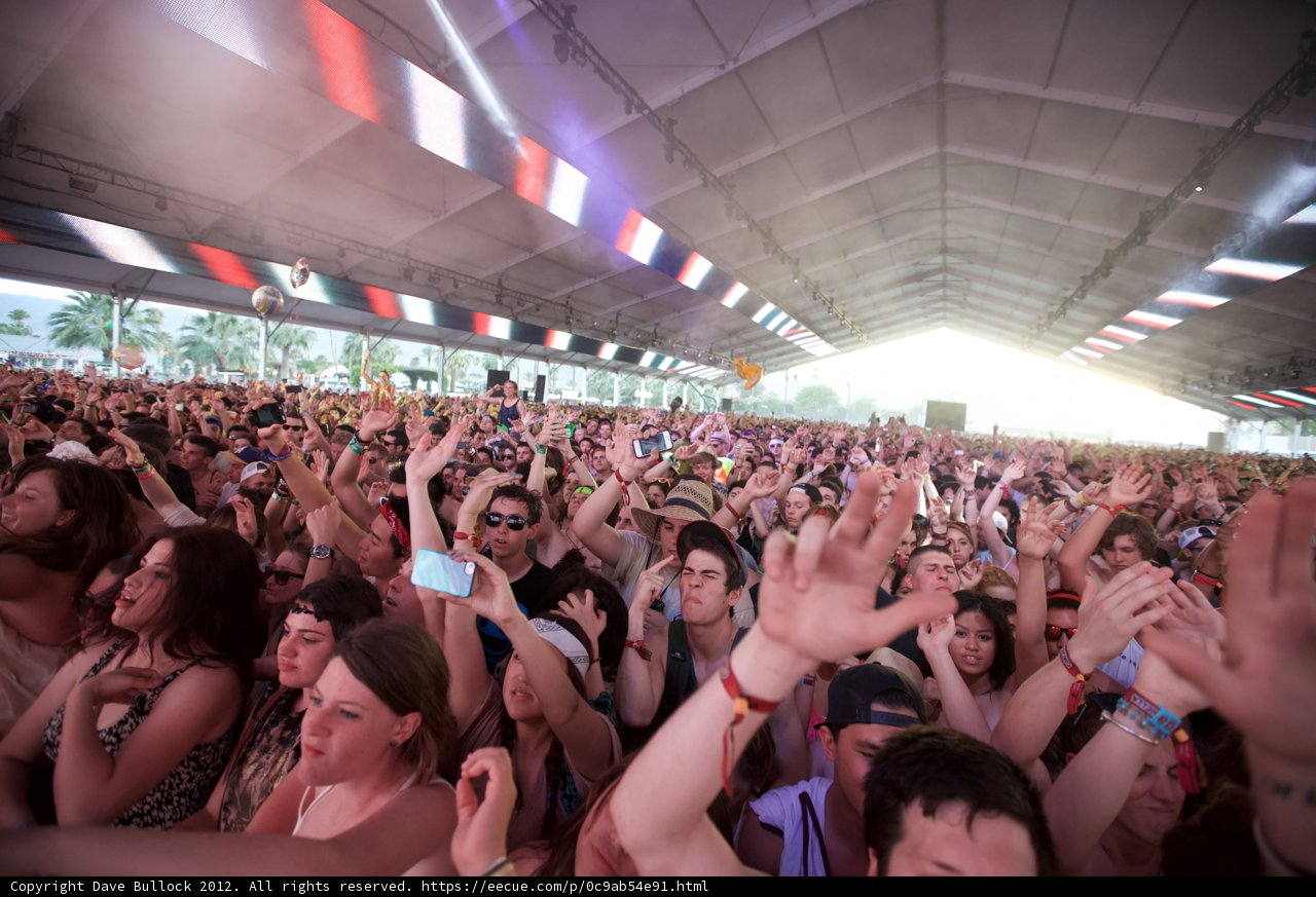Hands Up at Coachella 2012