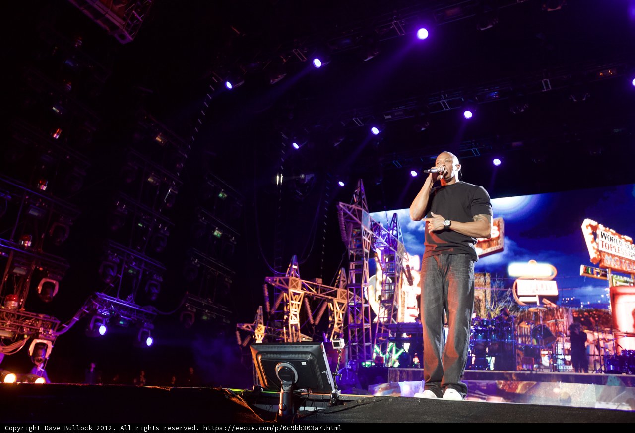 Dr. Dre Rocks the Stage at Coachella 2012