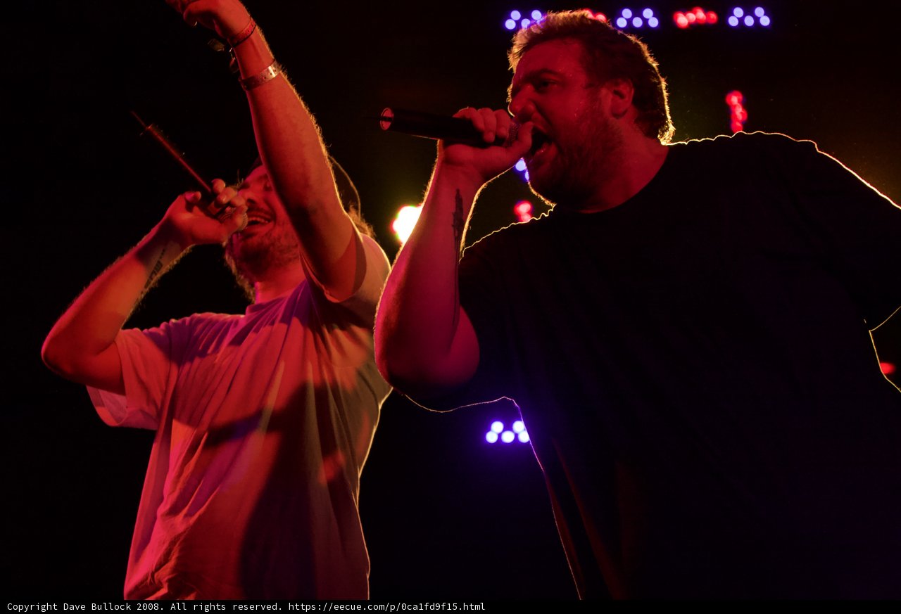 Two Men Rocking the Stage at Coachella