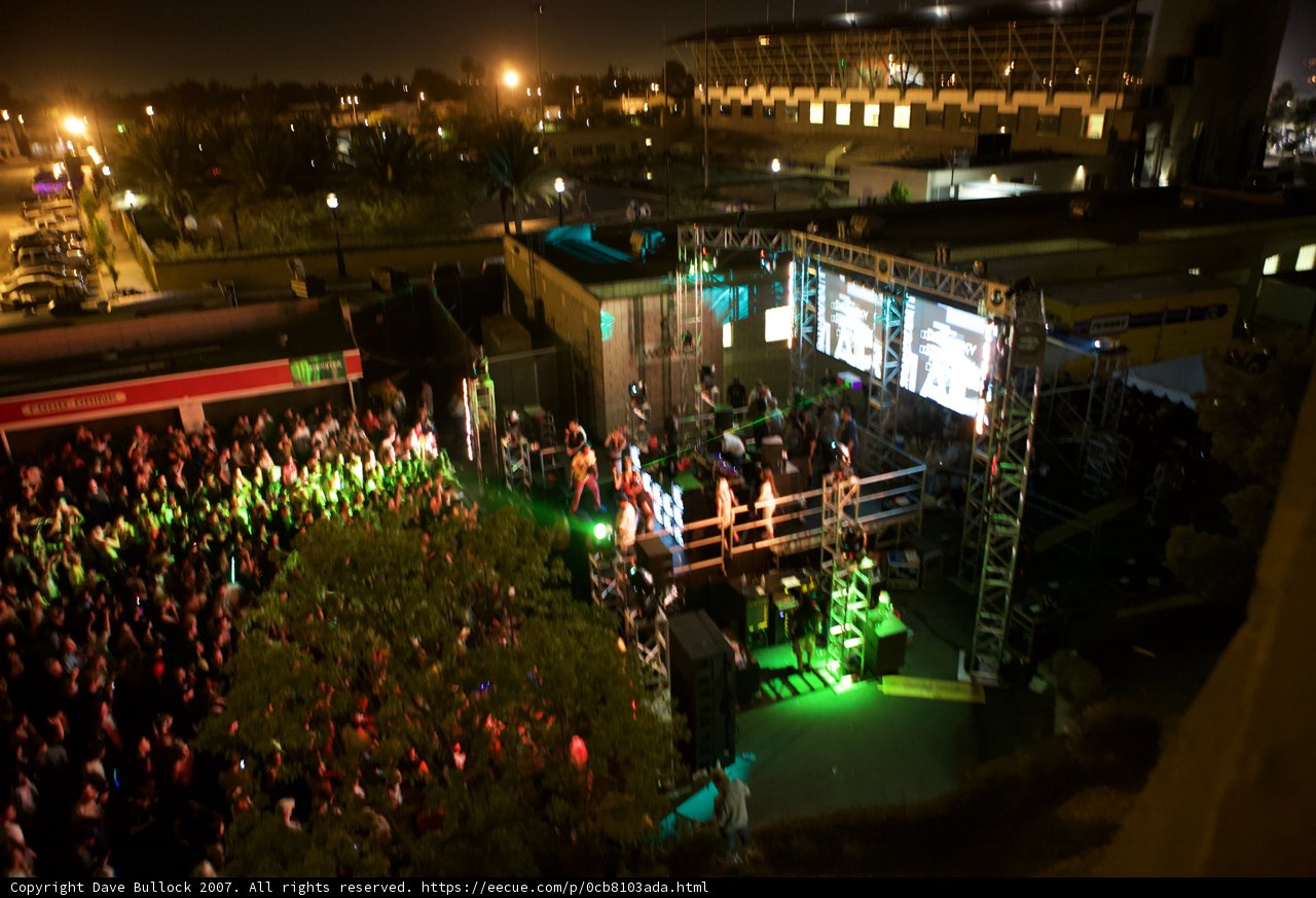 Electric Night Sky Concert