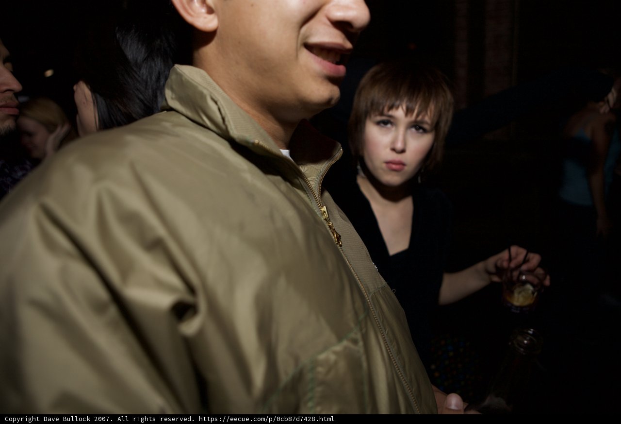 Brown Jacket Nightlife