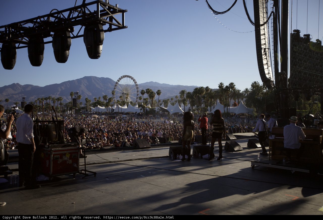 Electrifying Concert amid Picturesque Mountains