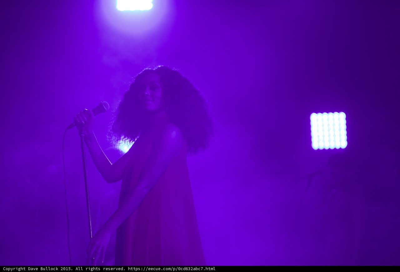 Florence Welch Intimate Singing Purple Glow