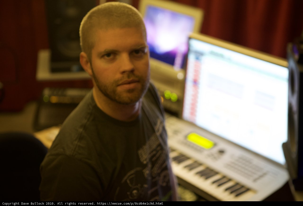 Morgan Page Producing Music in the Studio
