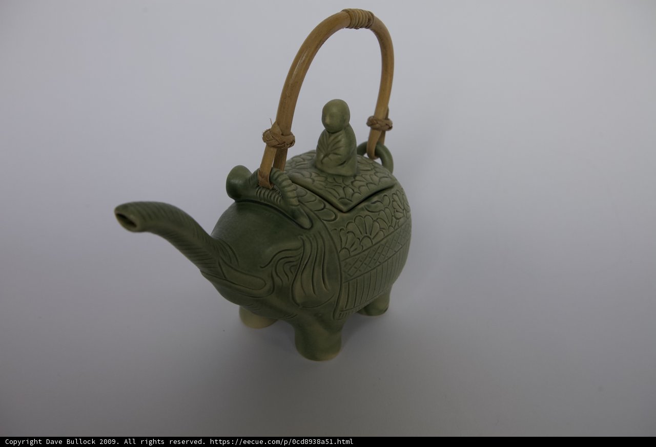 The Green Pottery Teapot