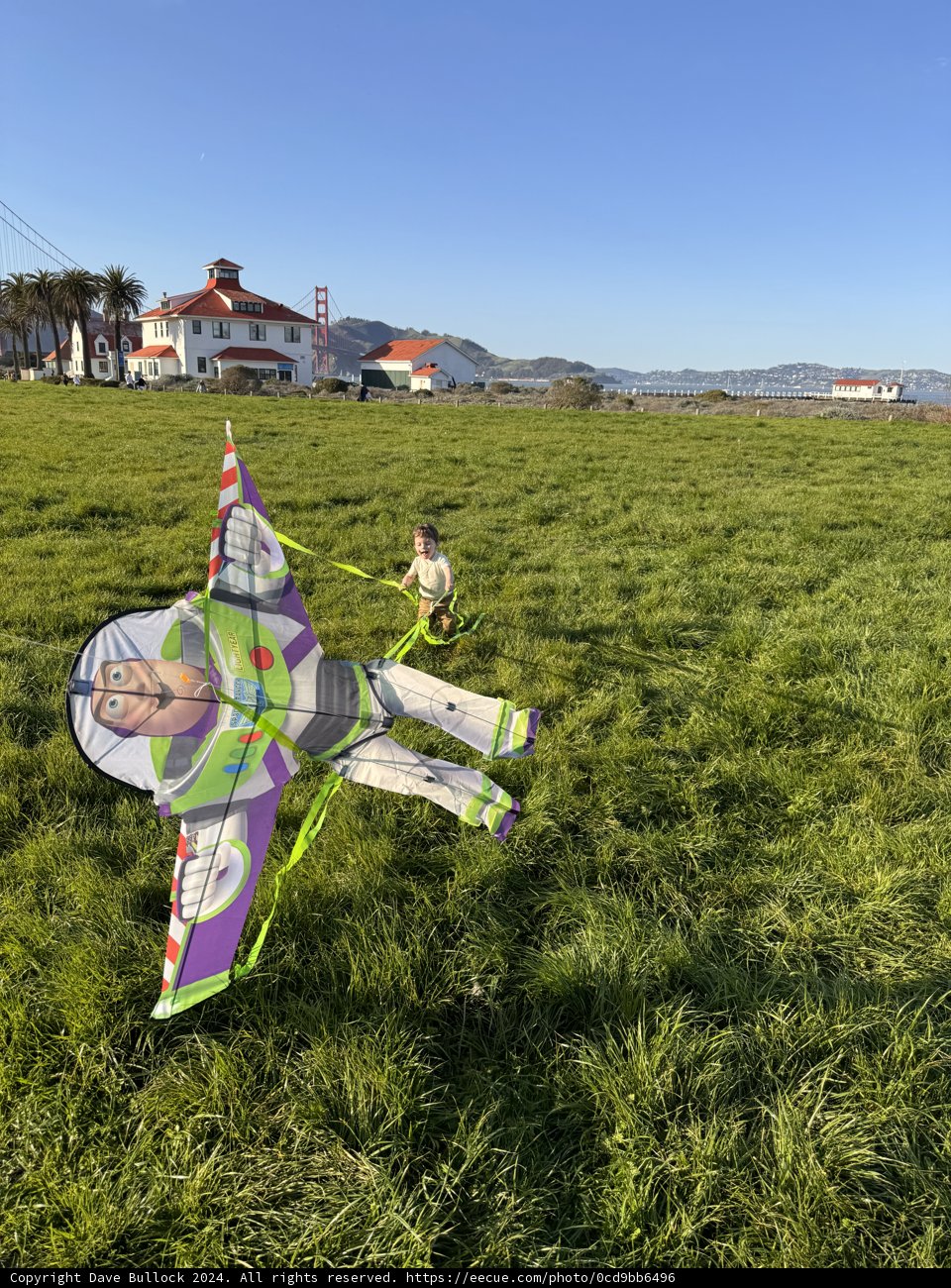 Serene Kite Flying at Crissy Field