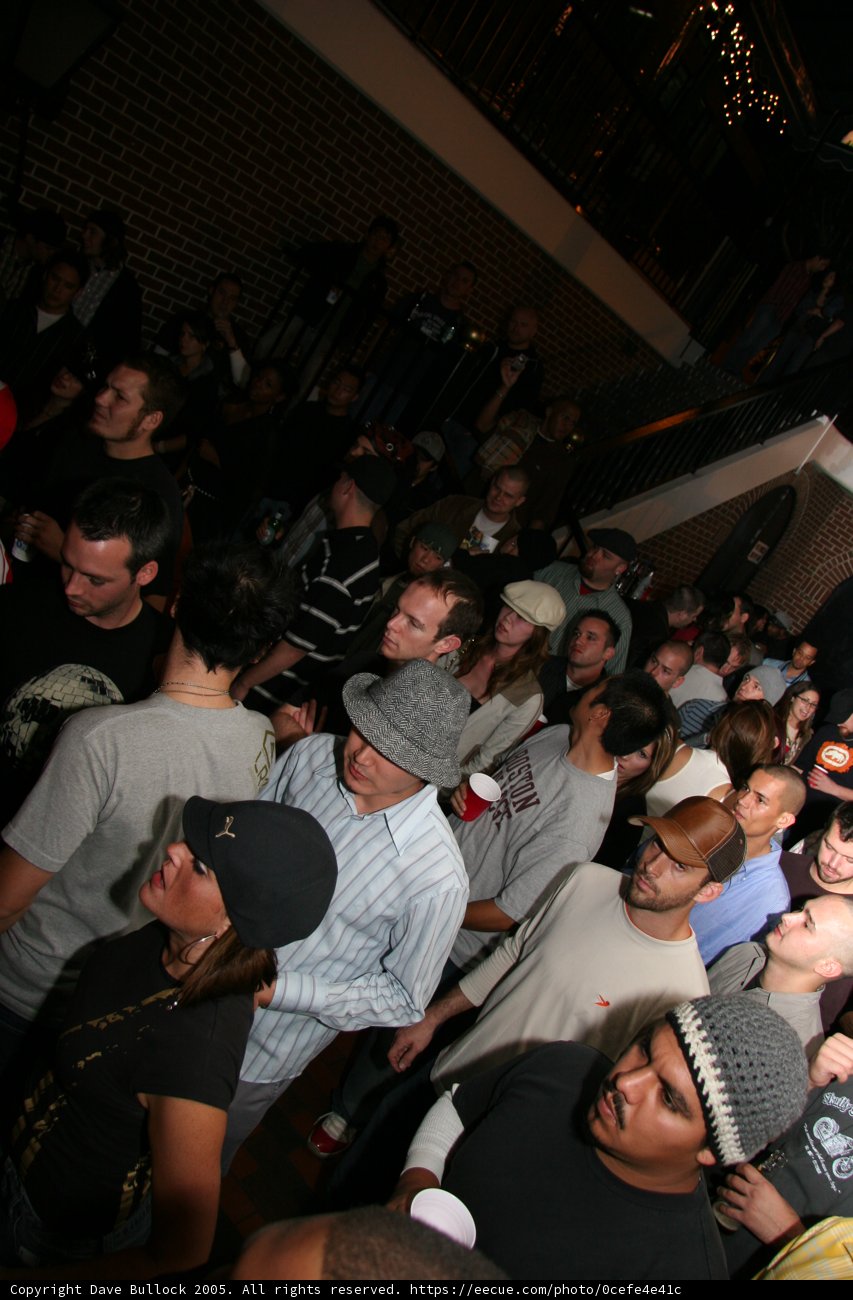 The Urban Crowd at the Night Club