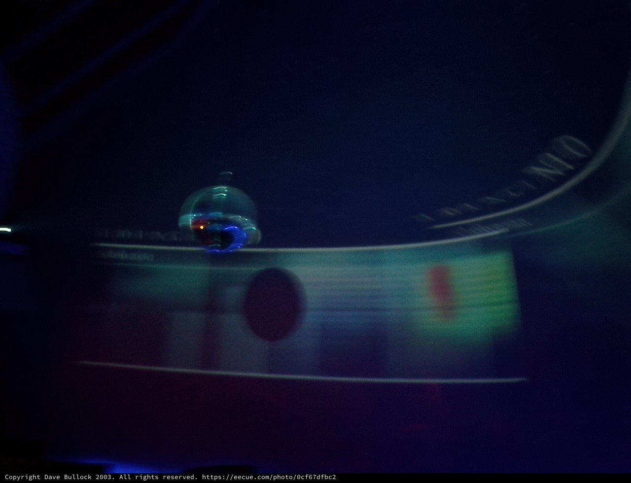 Blue Sphere Illuminates Tokyo Building