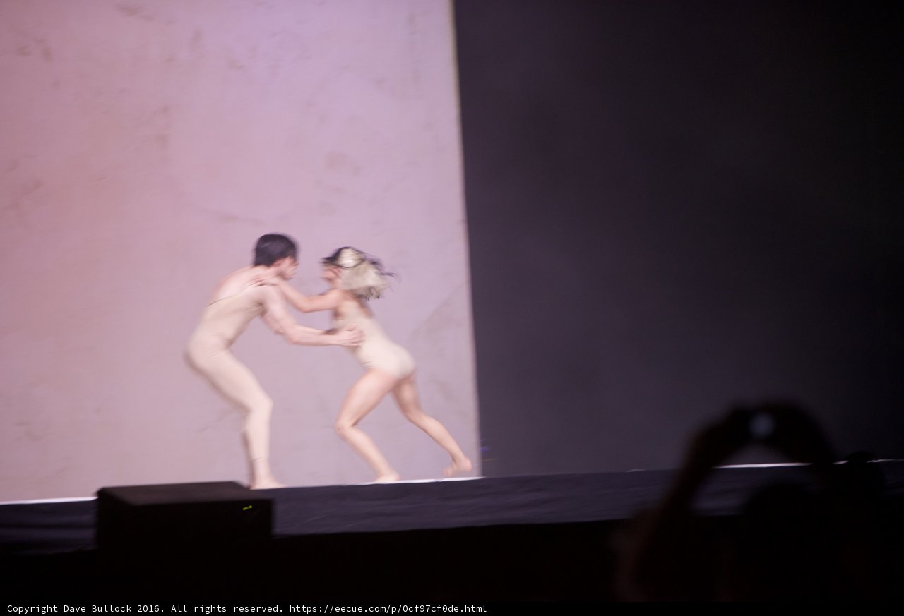 Naked Ballet on Stage