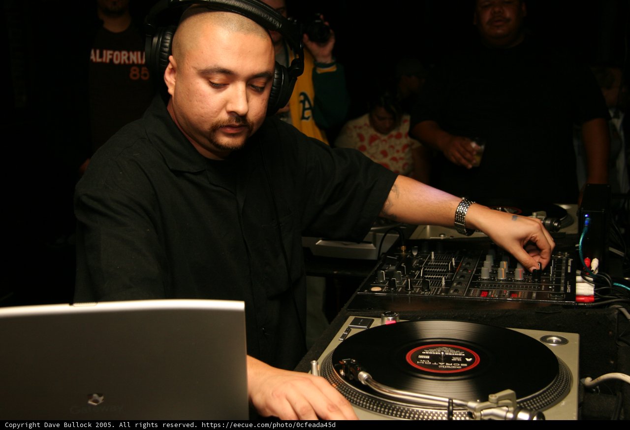 The Deejay in Black