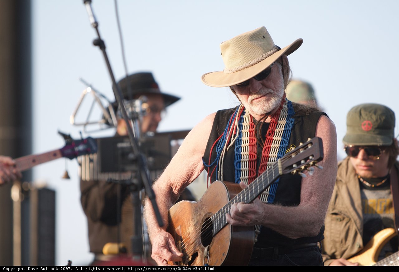Willie Nelson Serenades Coachella Crowd