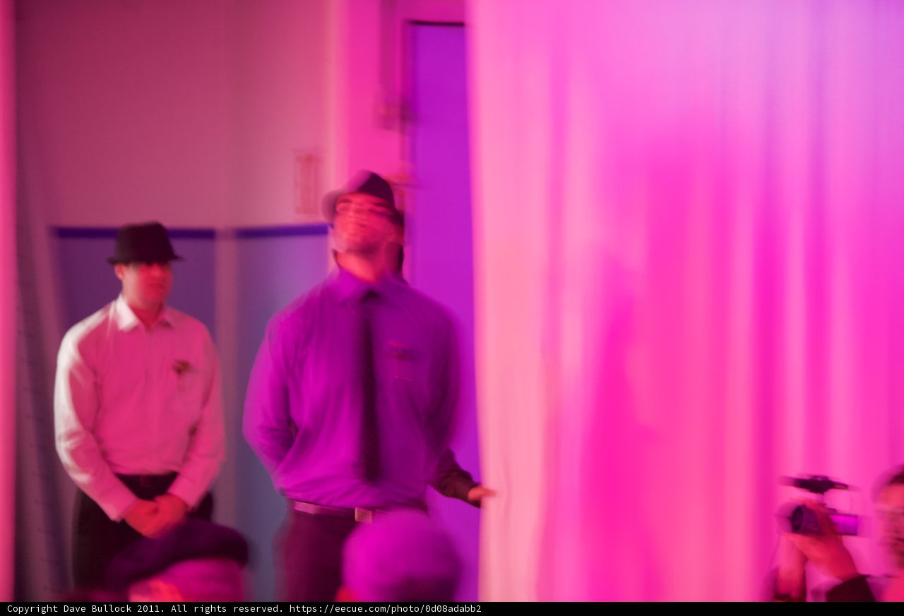 Standing in the Purple Aura