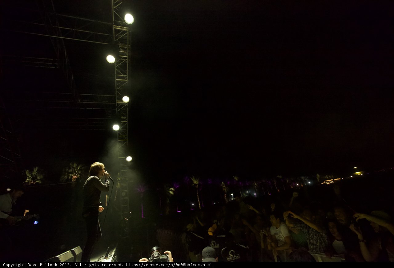 Spotlight on the Night Sky: A Rockin' Concert Performance