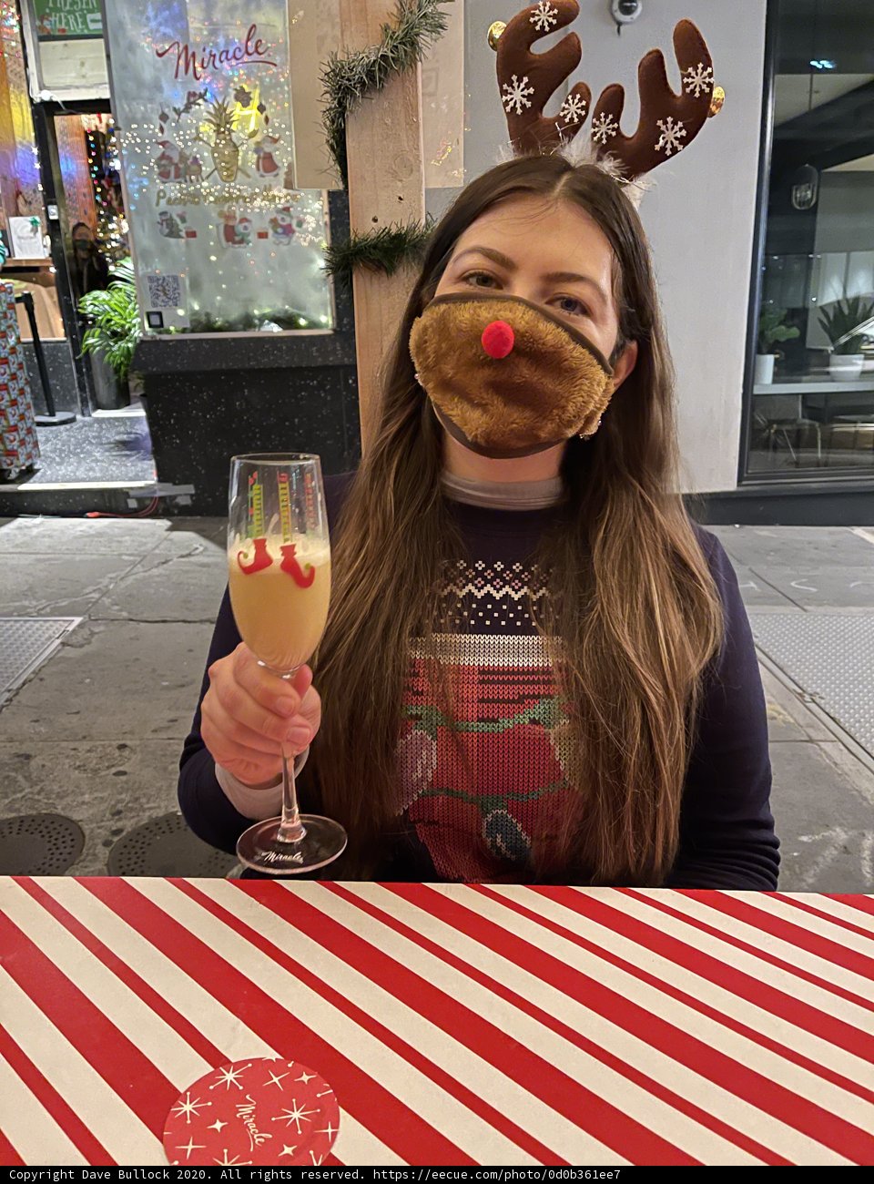 Masked & Sipping