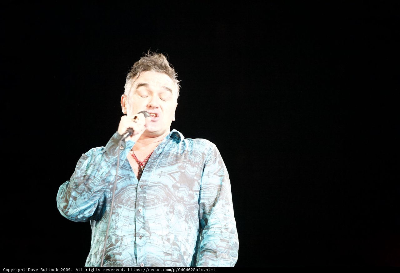 Morrissey Rocks Coachella With His Voice