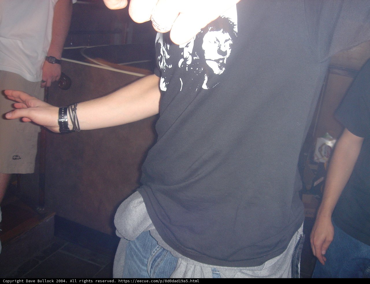 Black Shirted Man