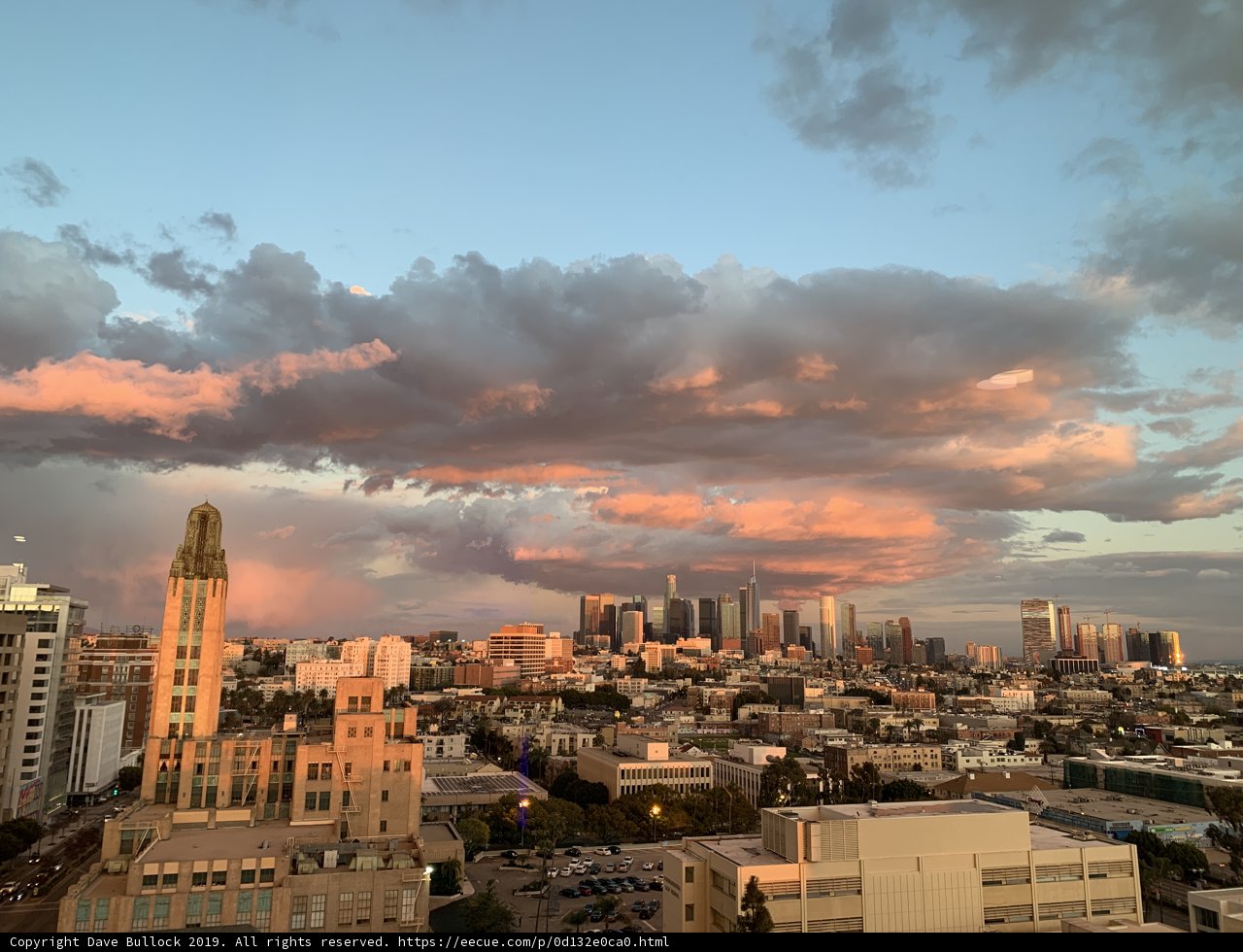 City of Angels at Twilight