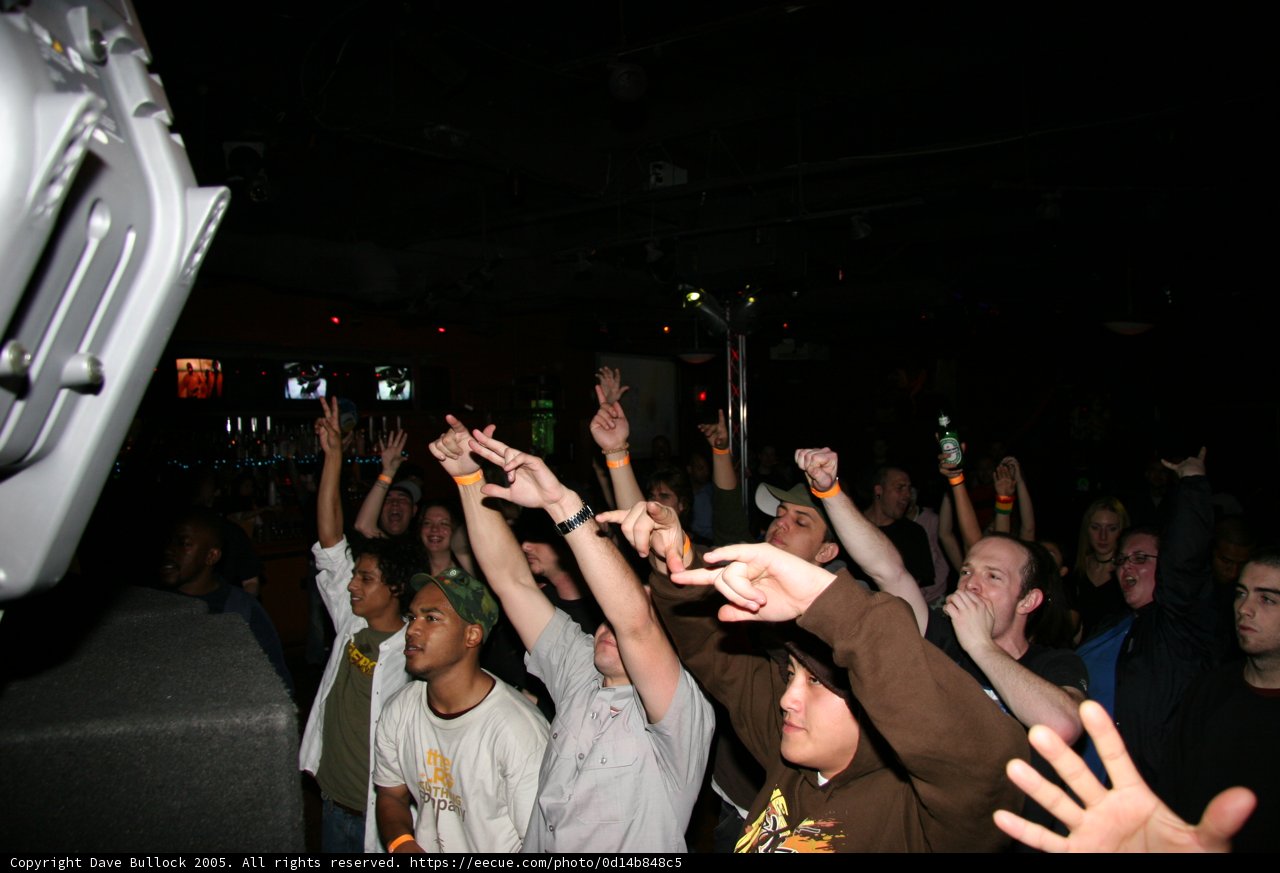Nightlife Crowd at the Urban Club