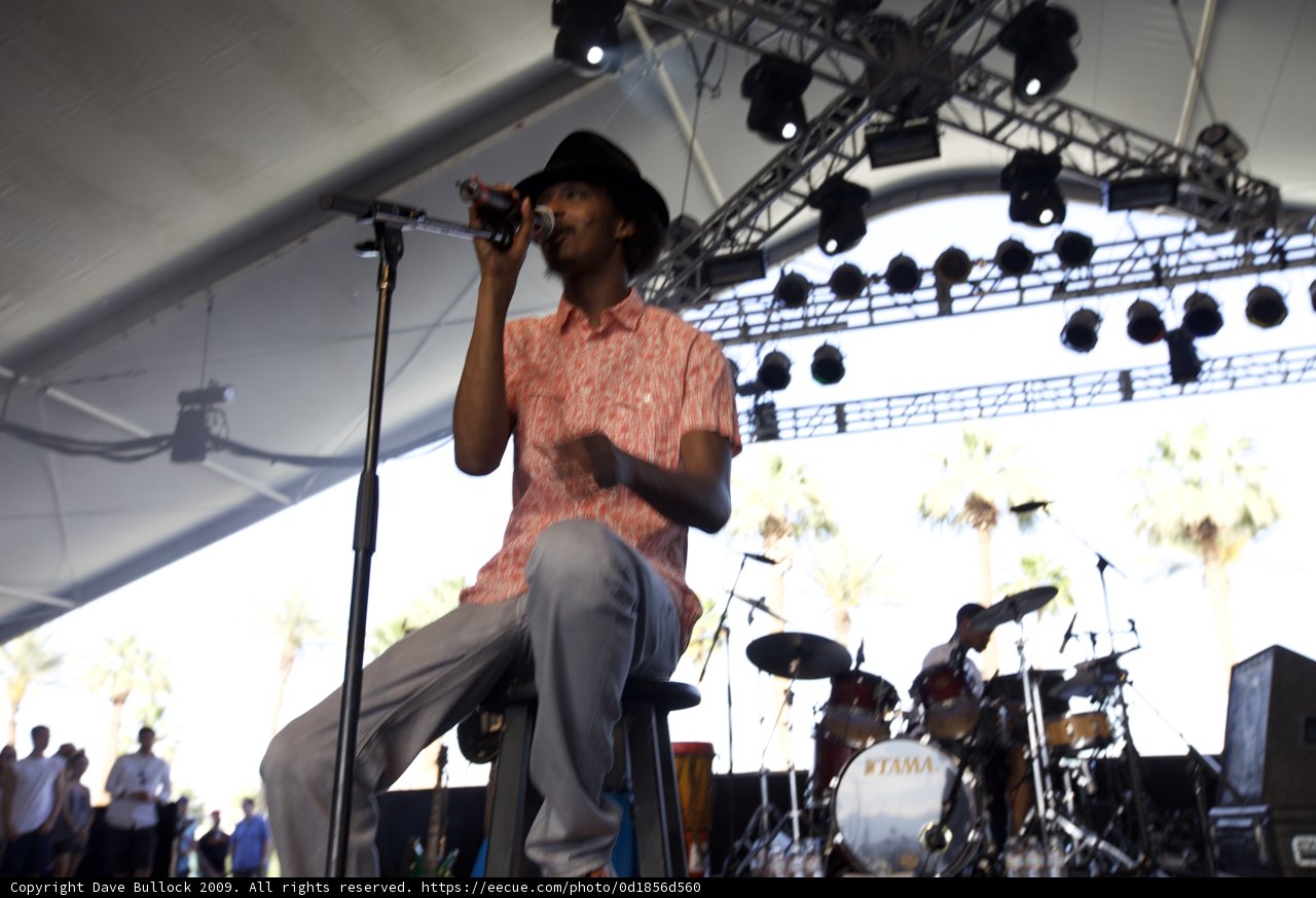 K'naan Warsame Rocks the Stage at Coachella 2009