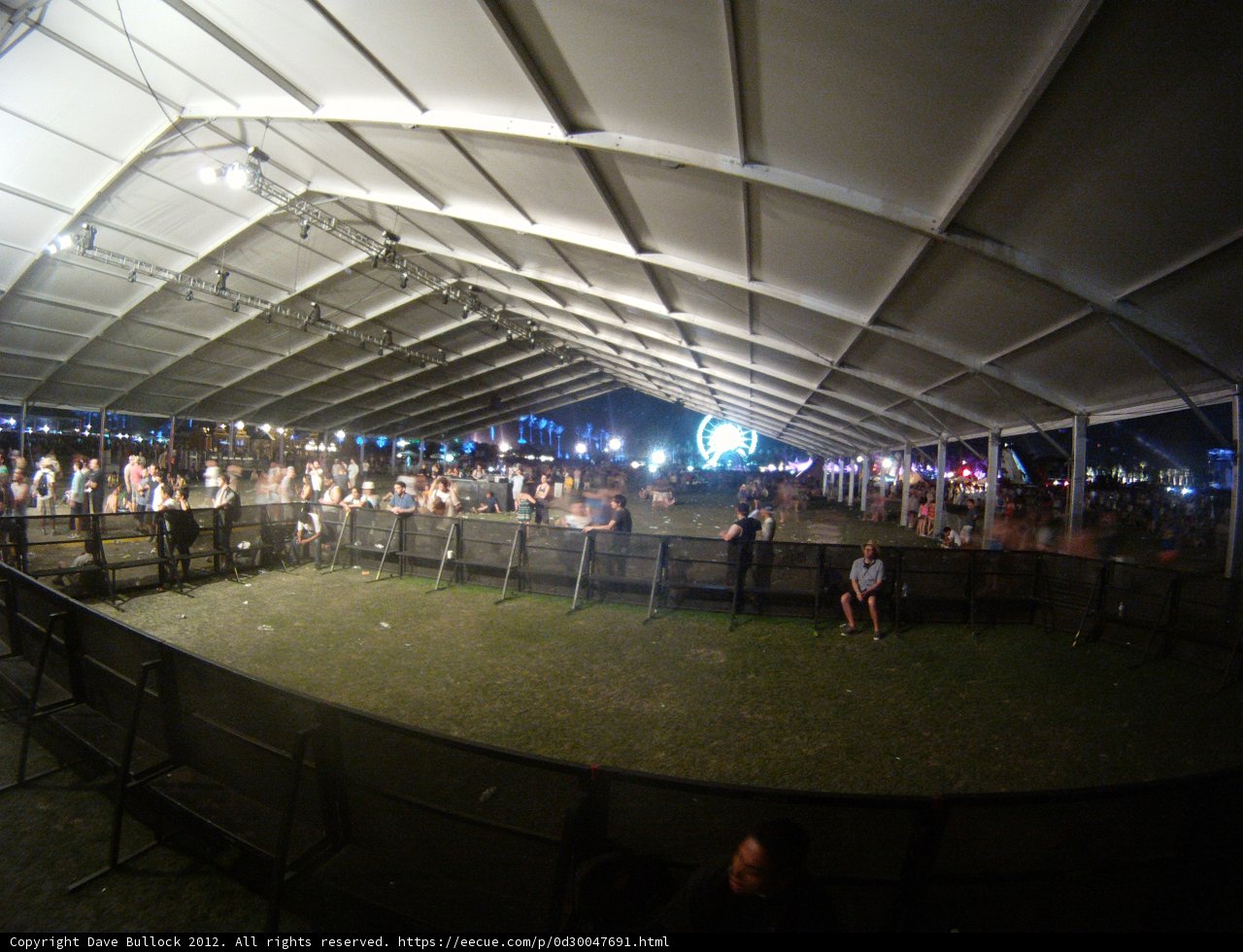Gathering in the White Tent
