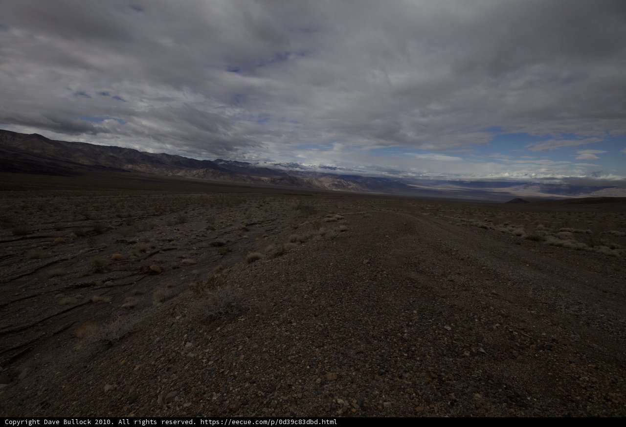 Desert Gravel Road