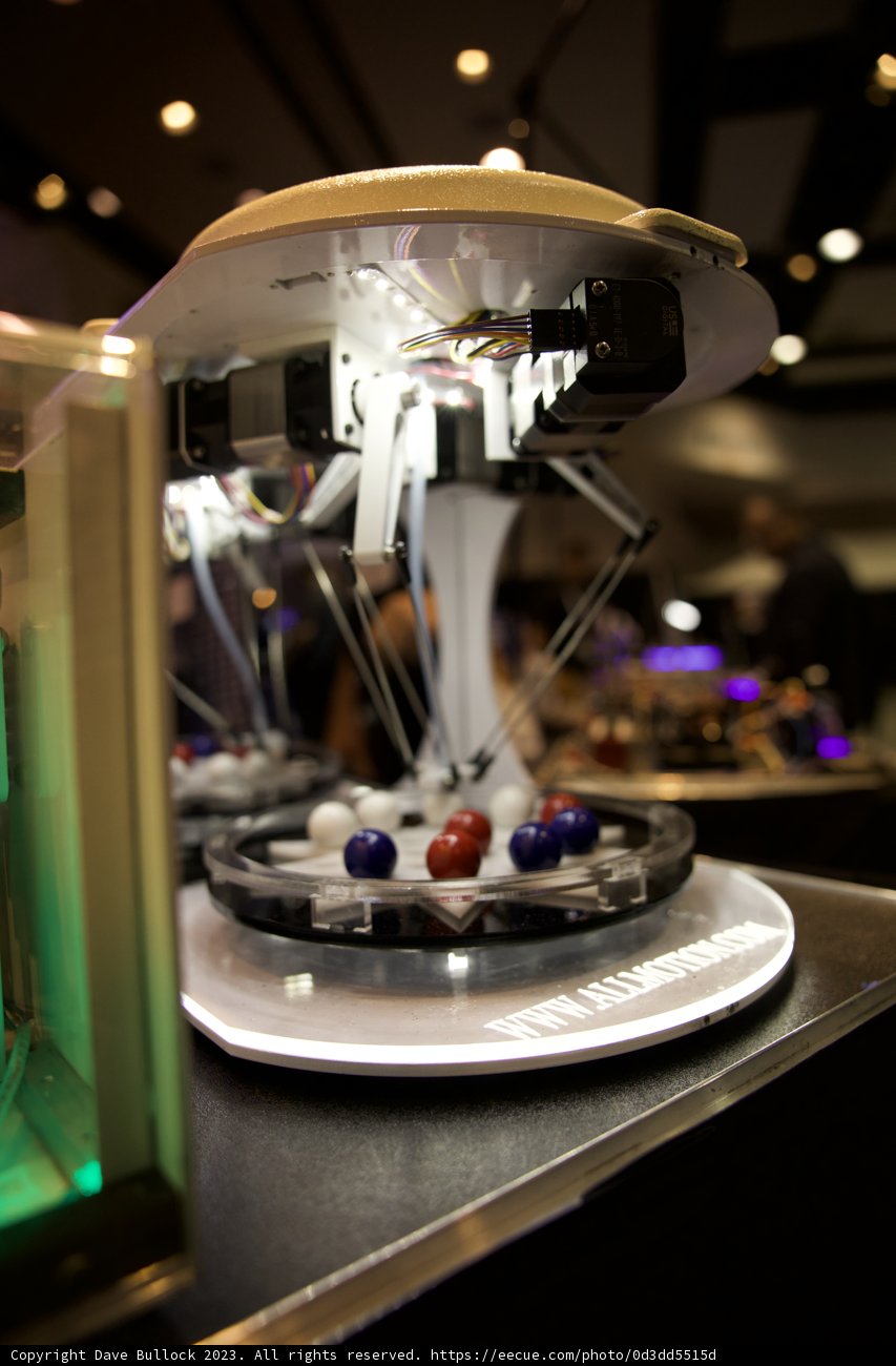 Spaceship Model Exhibit at Robobusiness Conference 2023