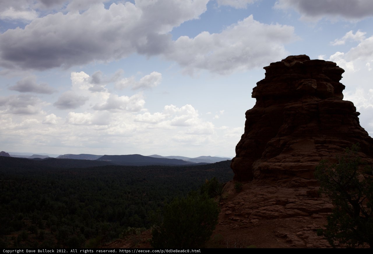 Majestic Plateau Rocks with Cloudy Sky