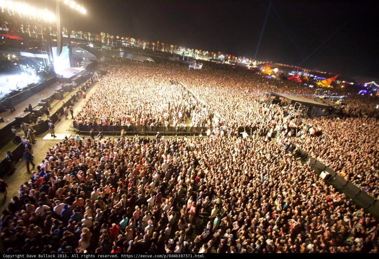 Coachella Crowd Goes Wild