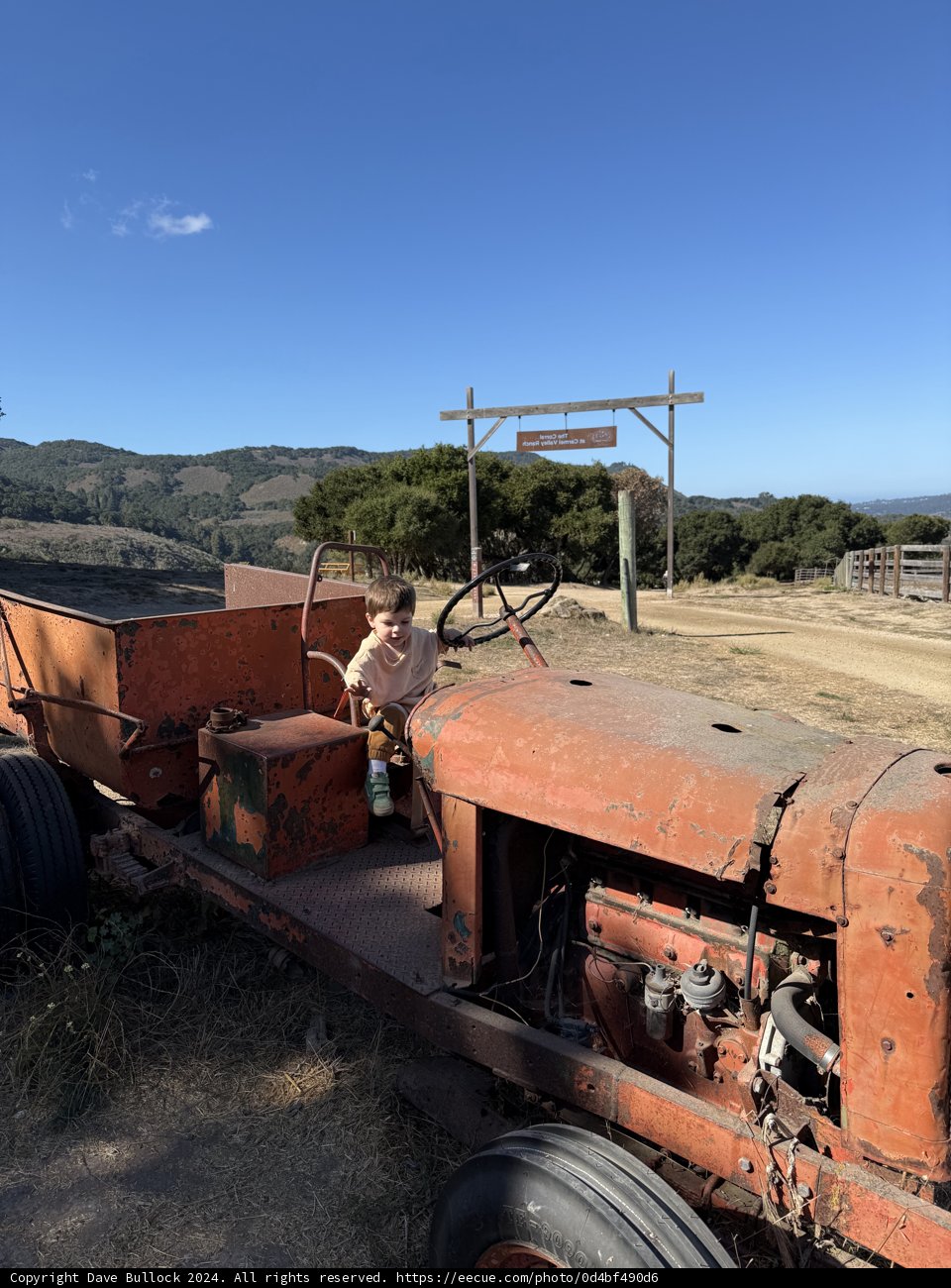 Little Explorer on the Rusty Trail
