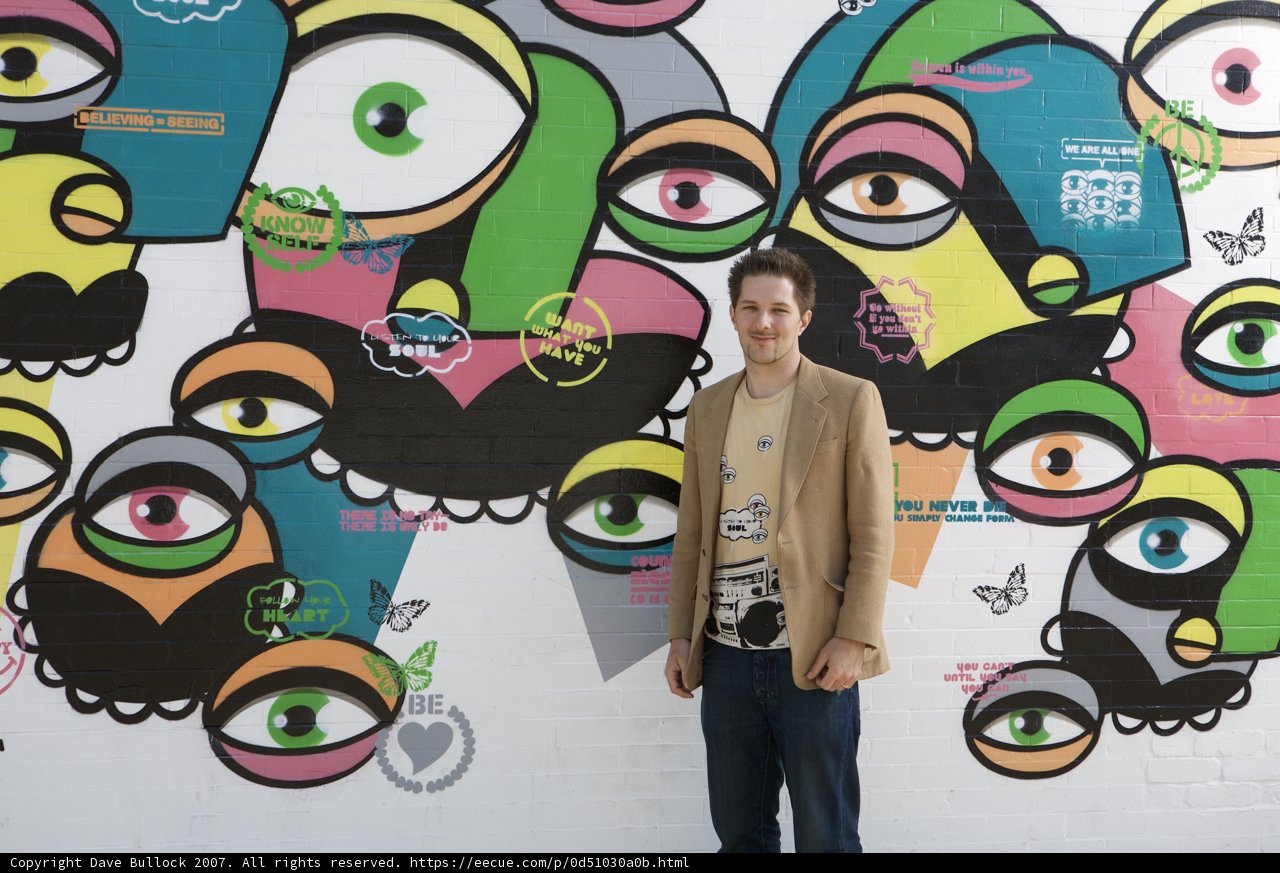 The Man and the Colorful Eyes