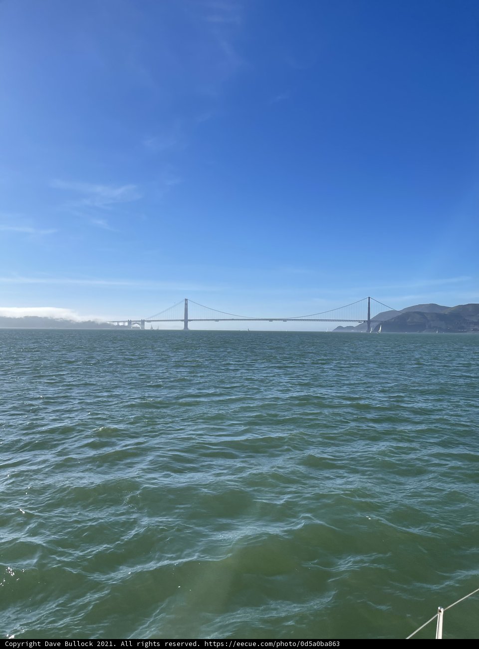 Majestic Golden Gate Bridge on the Bay