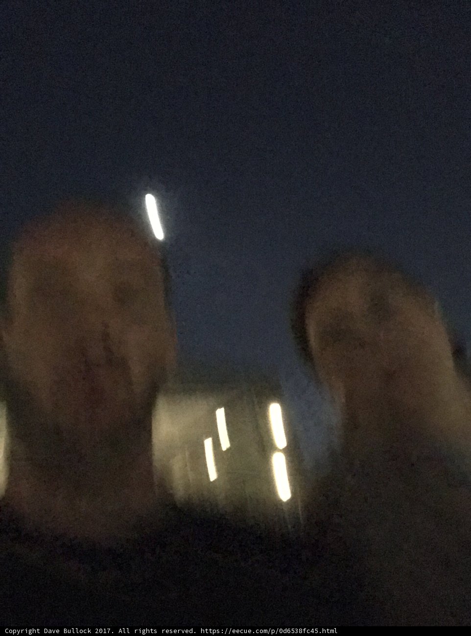Nighttime Selfie in LA