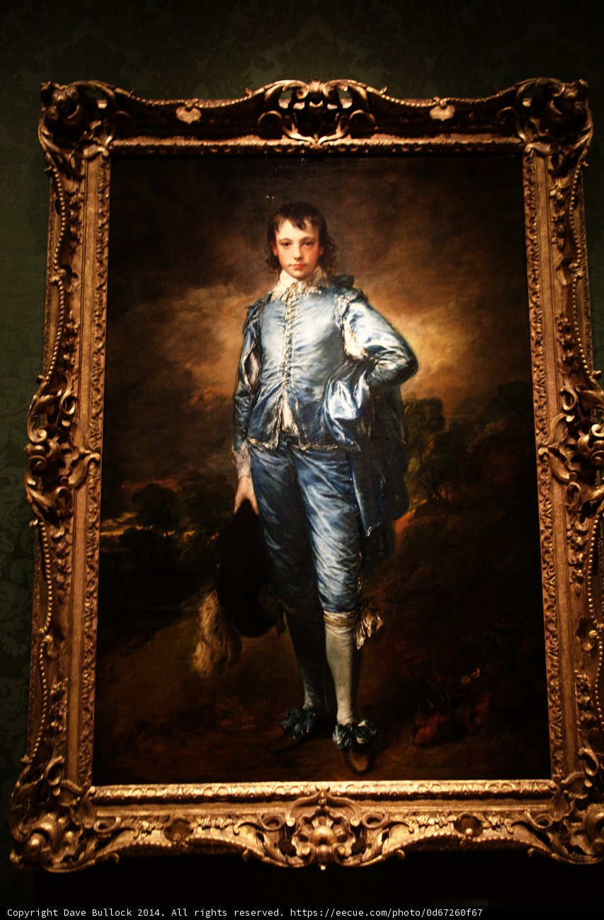 Blue Portrait