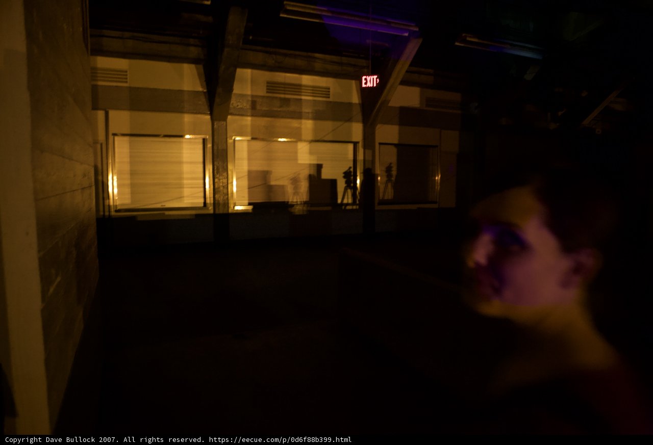Urban Nightlife Silhouette