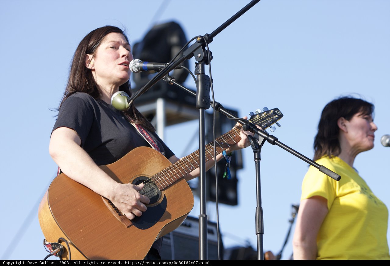 Kim Deal Rocks Coachella Stage
