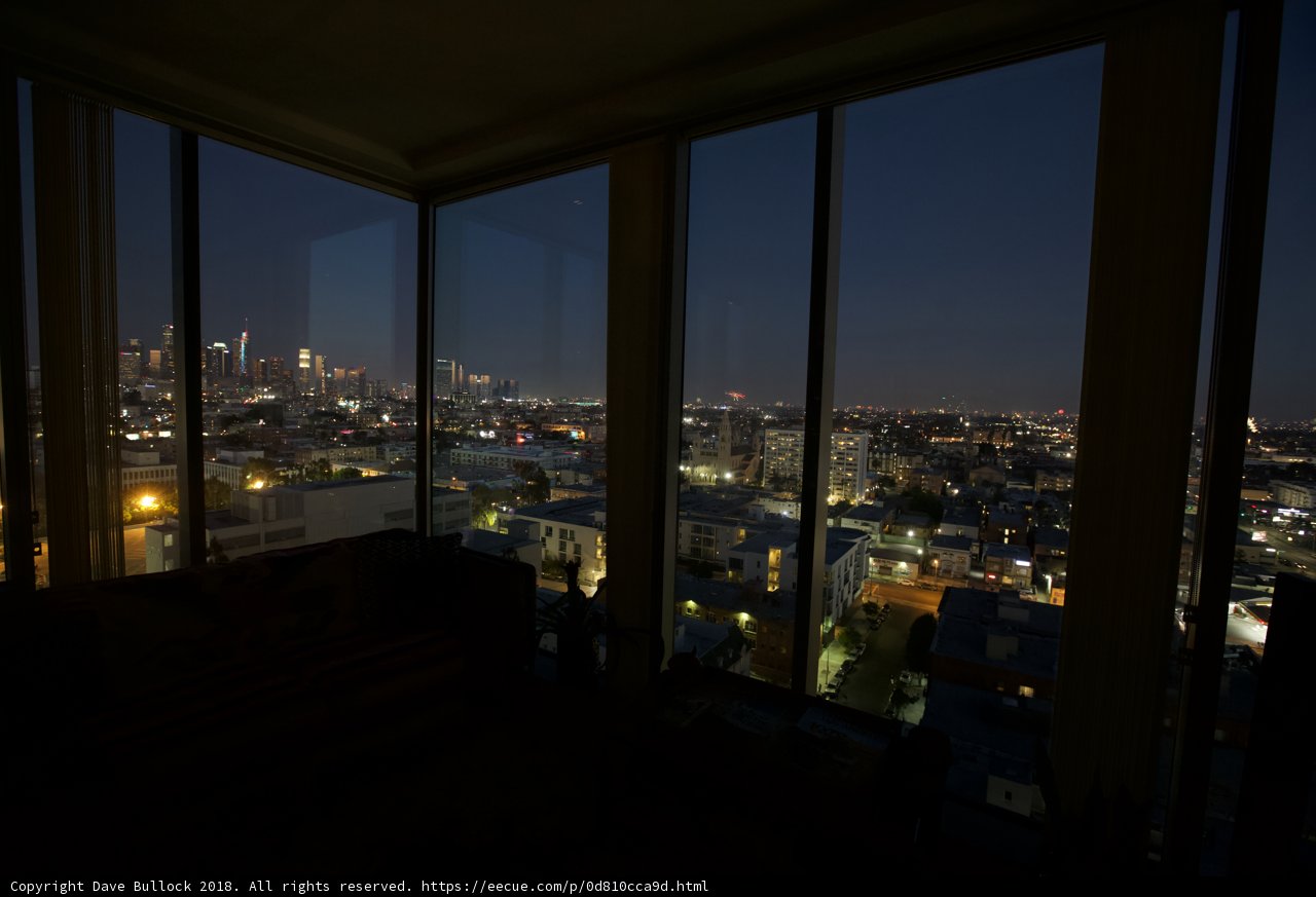 Stunning Cityscape View from a Penthouse Room