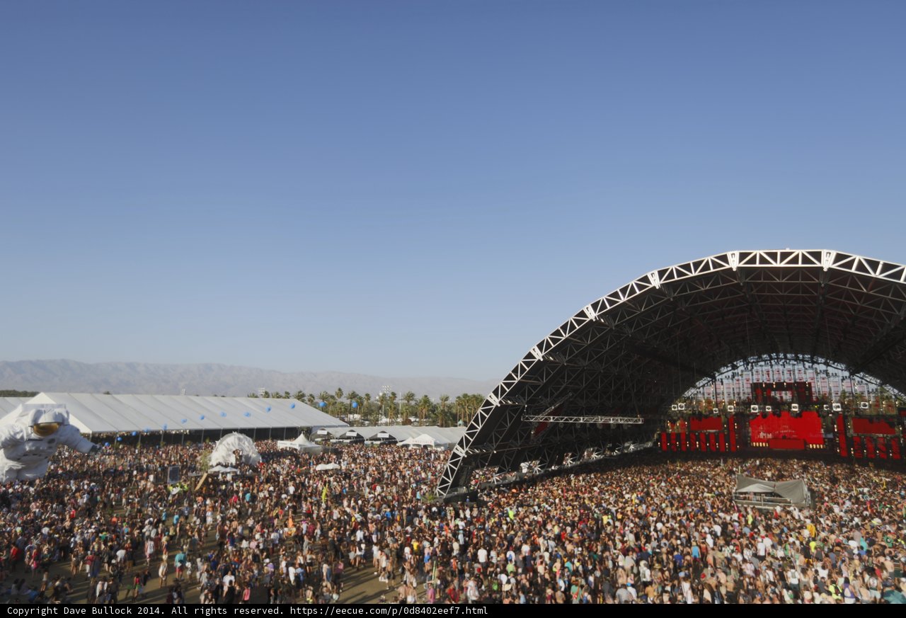 Coachella Crowd Goes Wild
