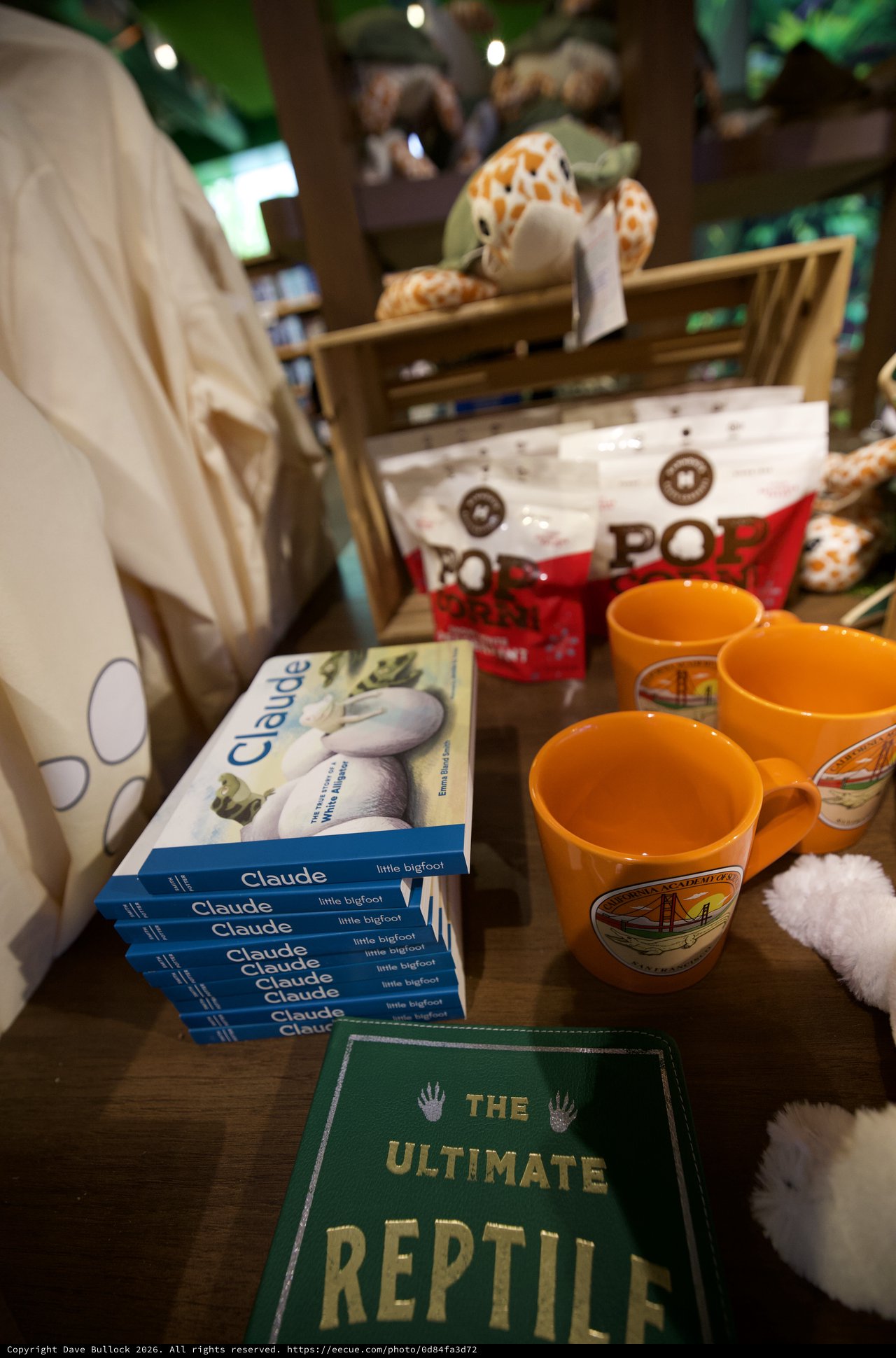 Memorial Display for Claude the Beloved Bigfoot