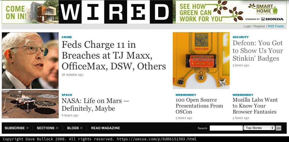 Wired Magazine features Michael Mukasey