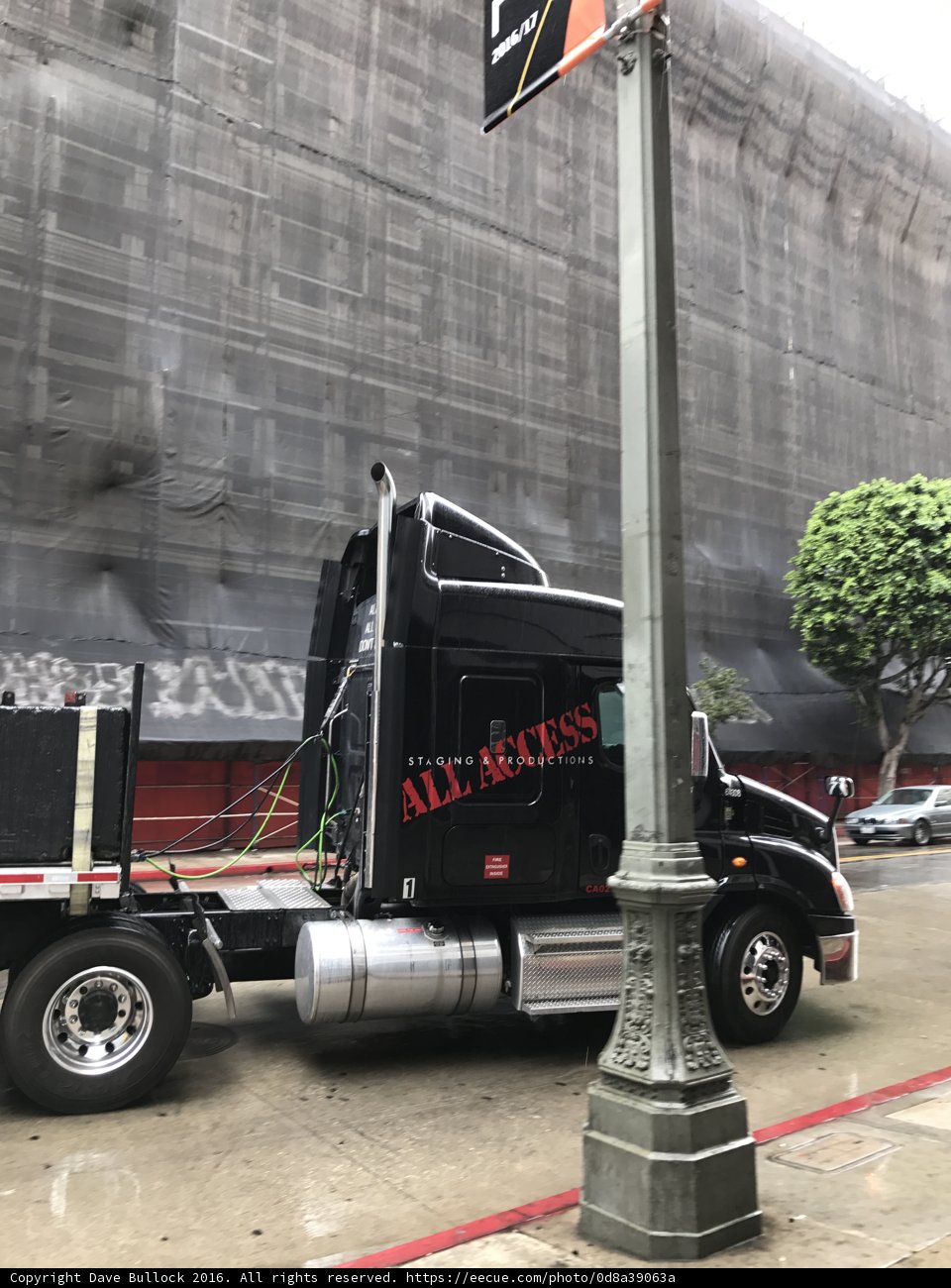 Parked Semi Truck