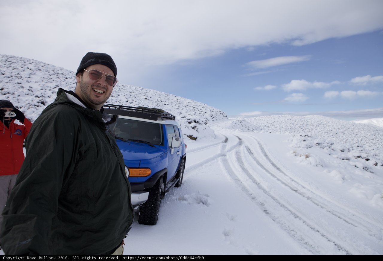 Chilly Adventures with Blue Truck