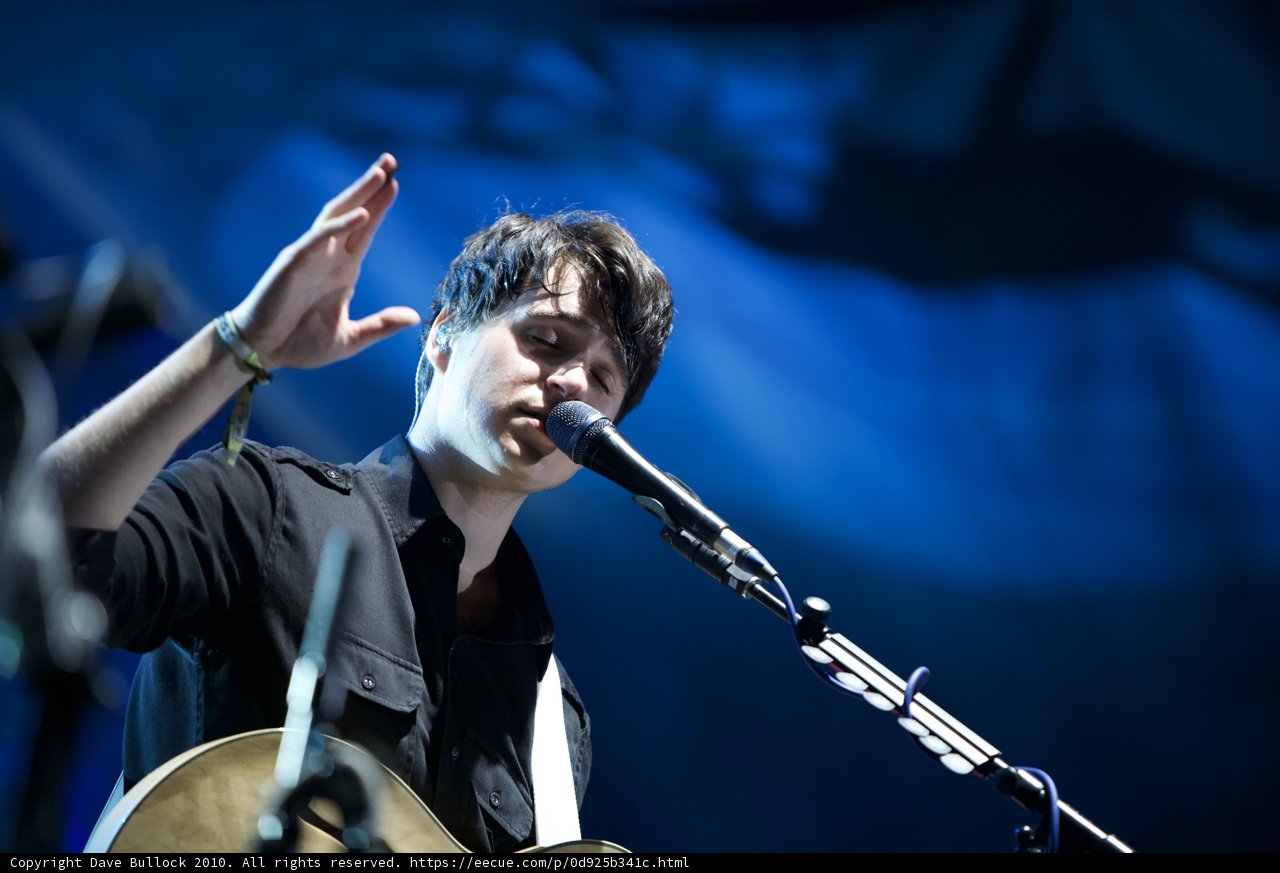 Ezra Koenig Rocks the Stage at Coachella 2010