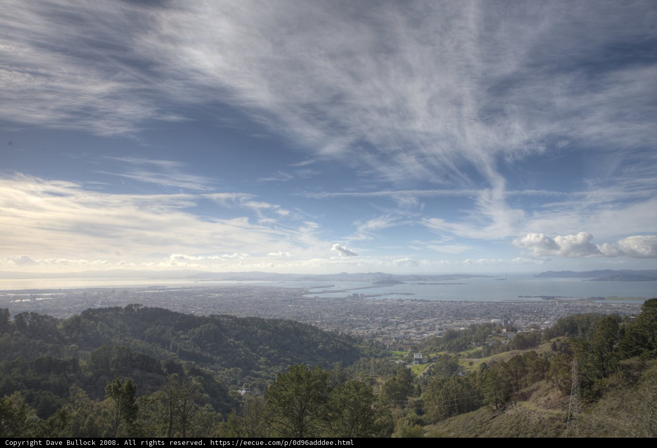 City and Mountain Panorama